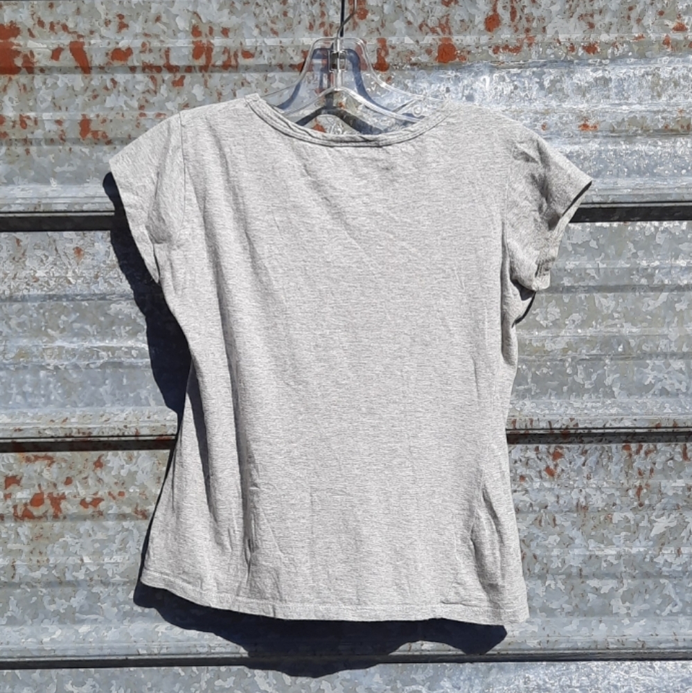 Vintage Vneck Auburn Shirt - Picture 4 of 14